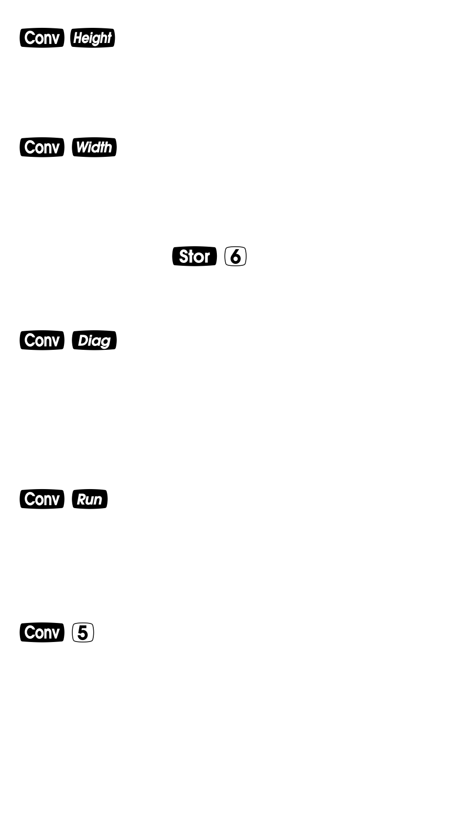Calculated Industries 4065 v3.1 Pocket Reference Guide Construction Master Pro User Manual | Page 8 / 39