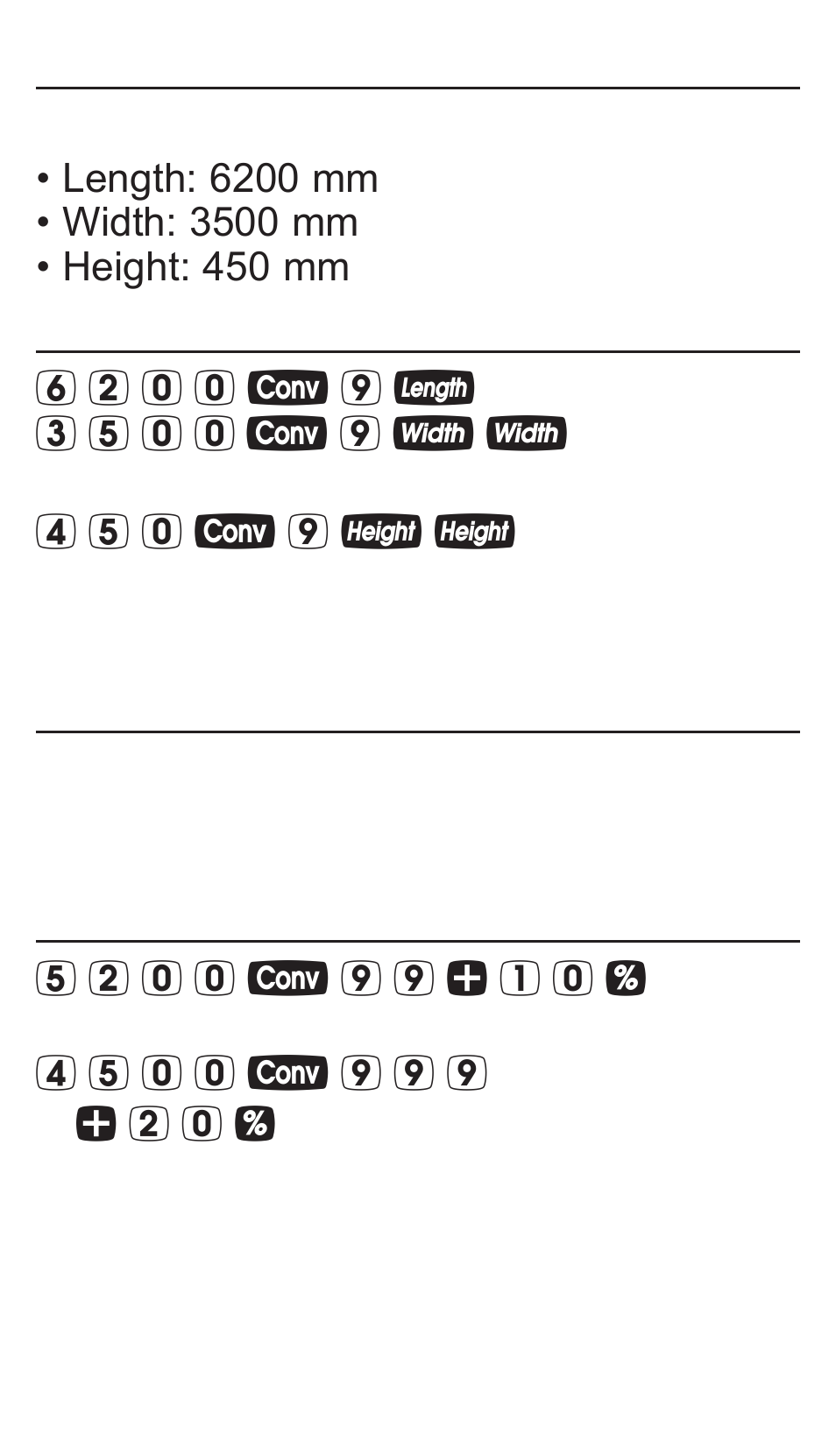 Calculated Industries 4065 v3.1 Pocket Reference Guide Advanced Consnruction-Math User Manual | Page 18 / 40