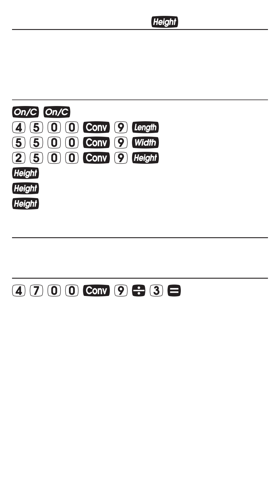 Calculated Industries 4065 v3.1 Pocket Reference Guide Advanced Consnruction-Math User Manual | Page 19 / 40