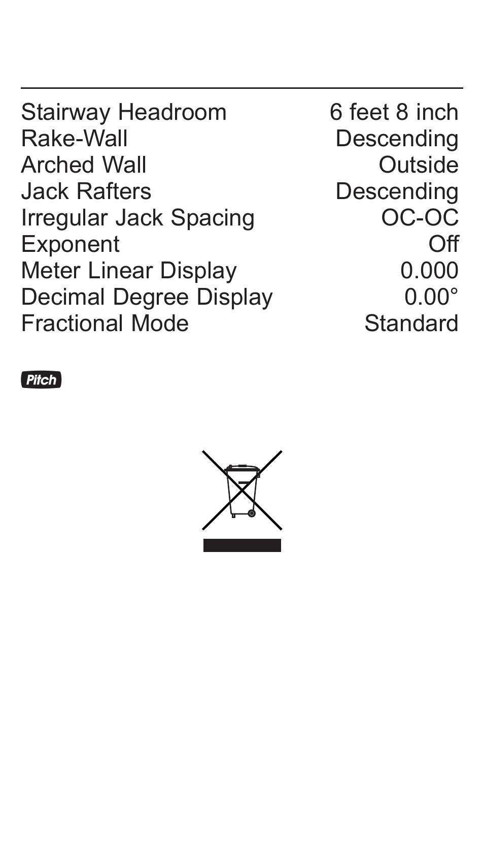 Calculated Industries 4065 v3.1 Pocket Reference Guide Advanced Consnruction-Math User Manual | Page 38 / 40