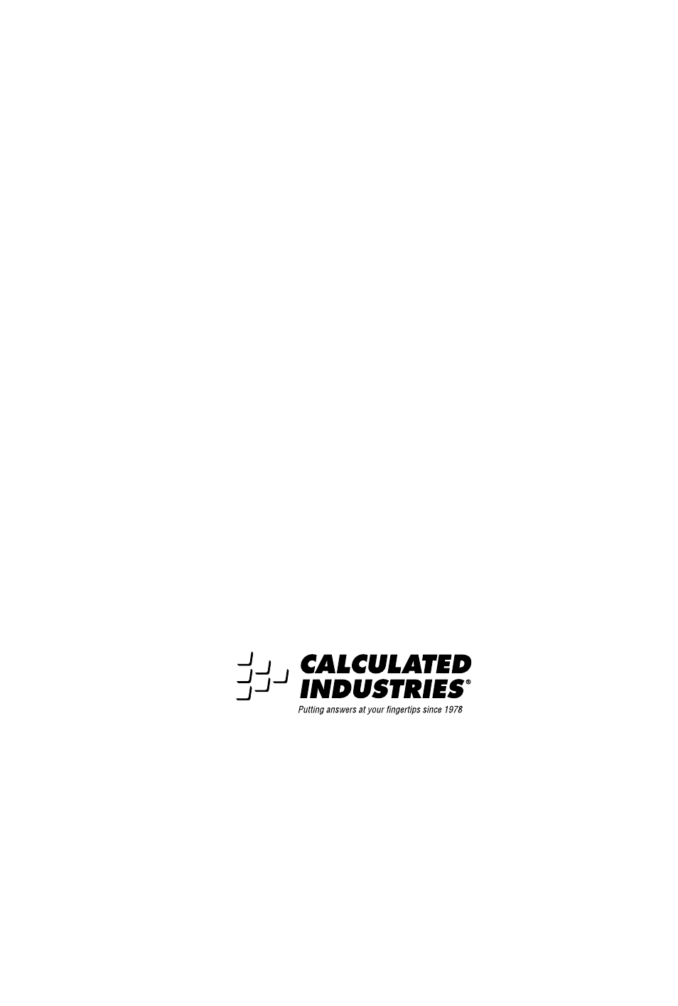 Calculated Industries 4065 v3.1 User Guide User Manual | Page 109 / 110