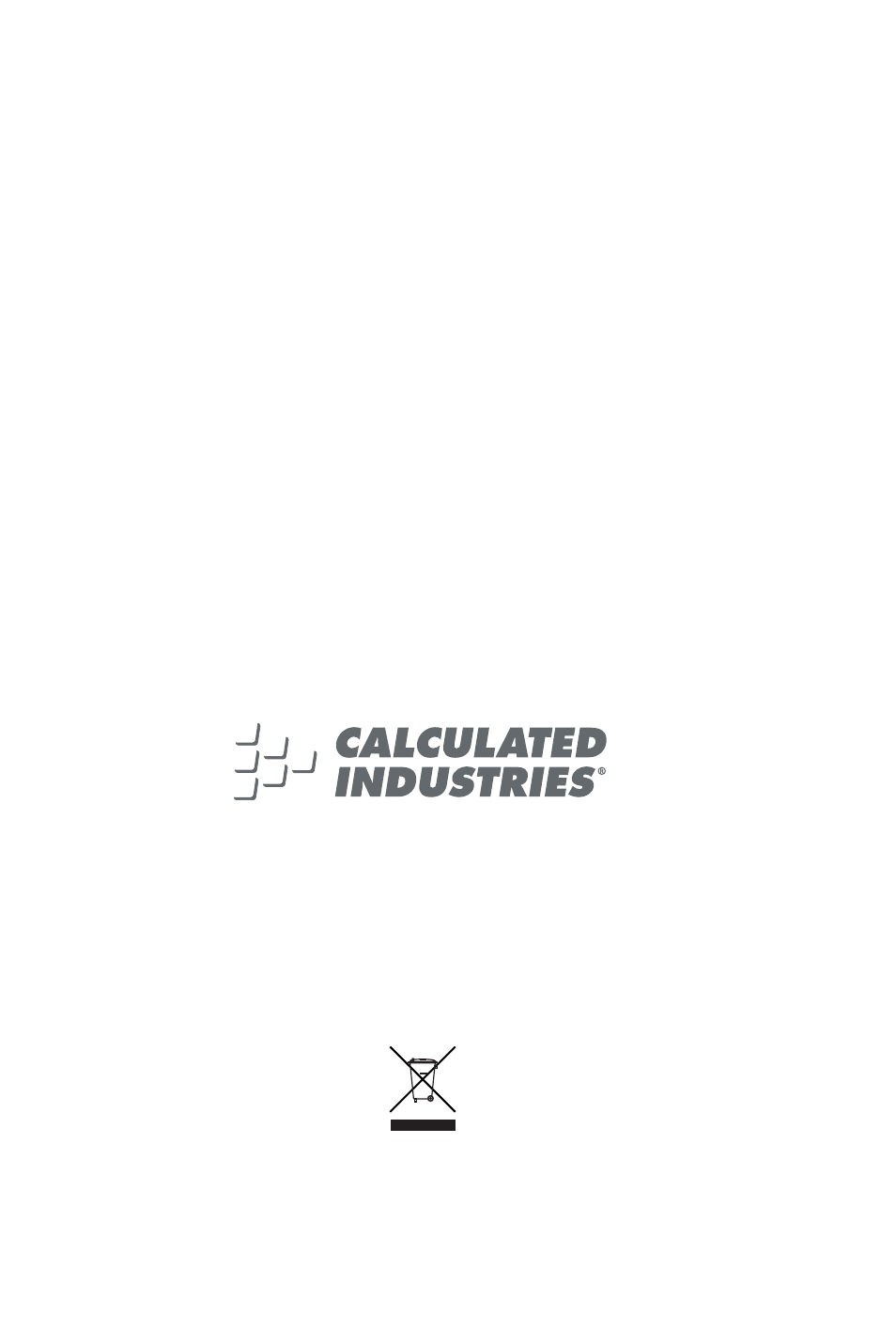 Calculated Industries 4065 v3.1 User Guide User Manual | Page 110 / 110