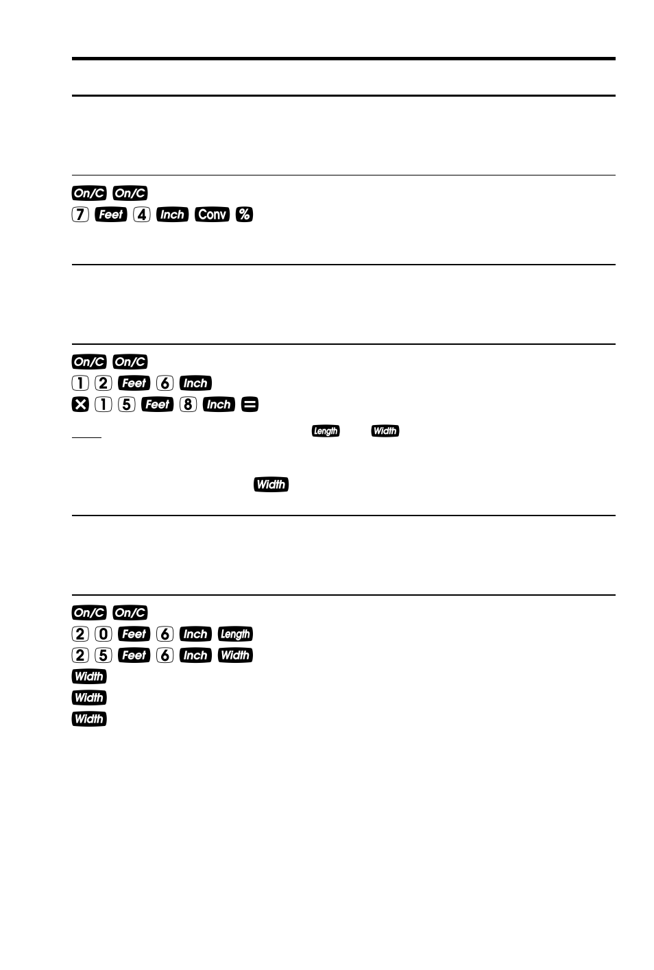 Area calculations | Calculated Industries 4065 v3.1 User Guide User Manual | Page 39 / 110