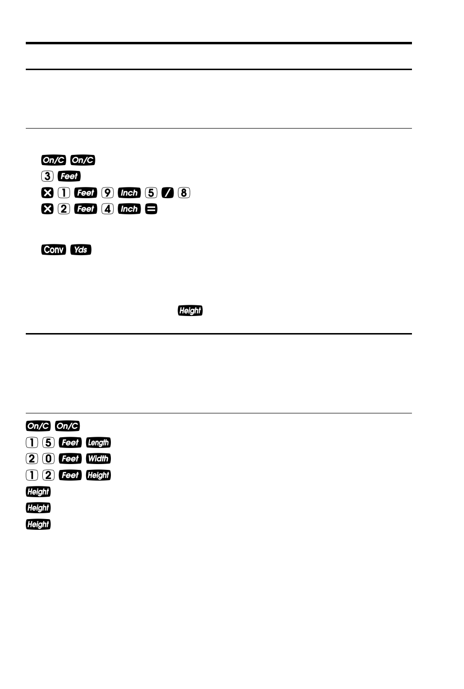 Volume calculations | Calculated Industries 4065 v3.1 User Guide User Manual | Page 40 / 110