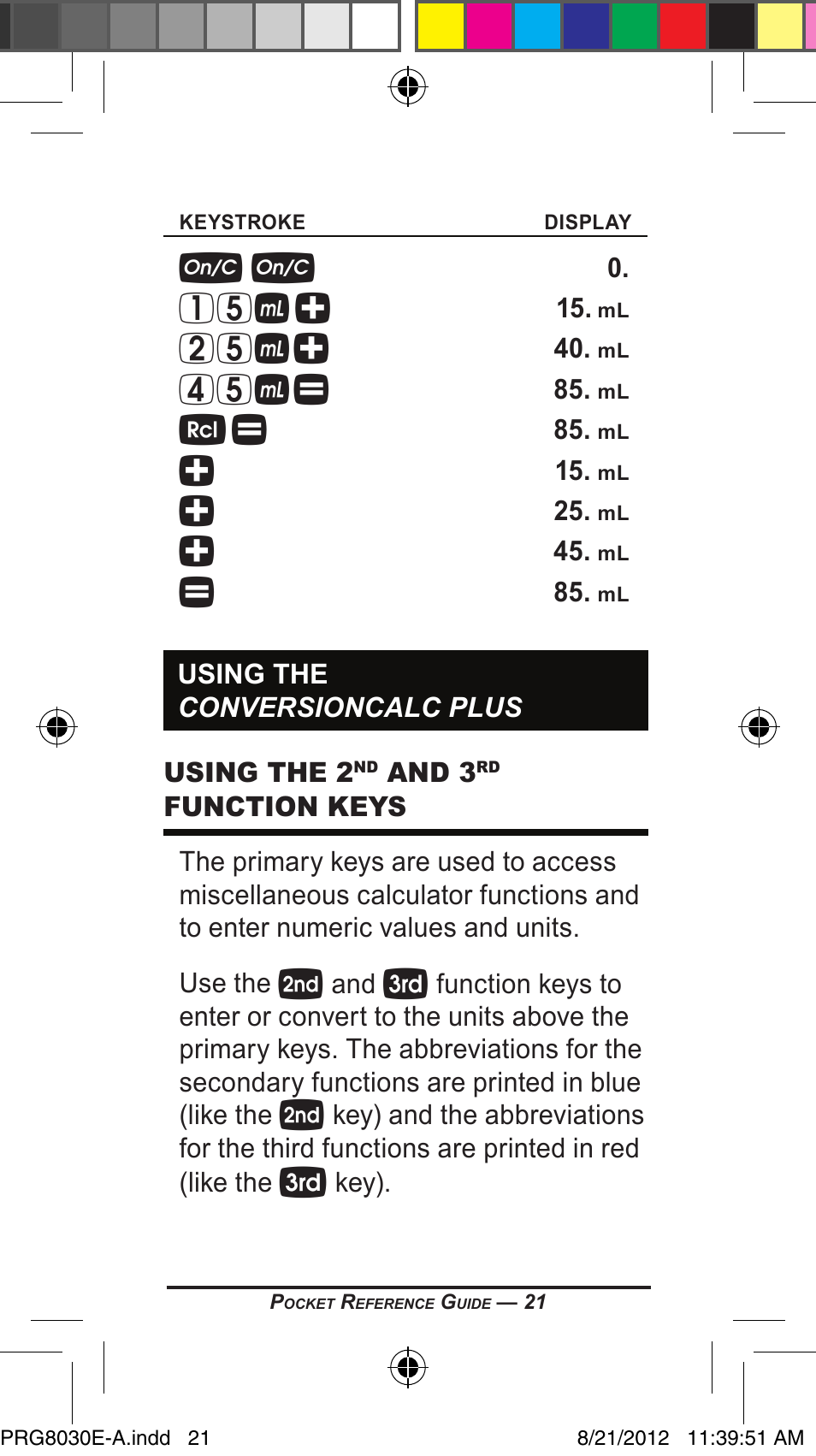 1 5 l, 2 5 l, 4 5 l | Calculated Industries 8030 User Manual | Page 21 / 44