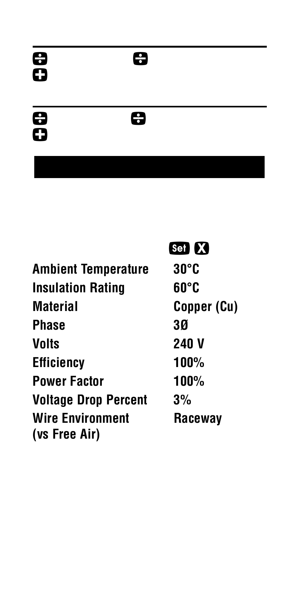 Default settings | Calculated Industries 5065 User Manual | Page 27 / 71