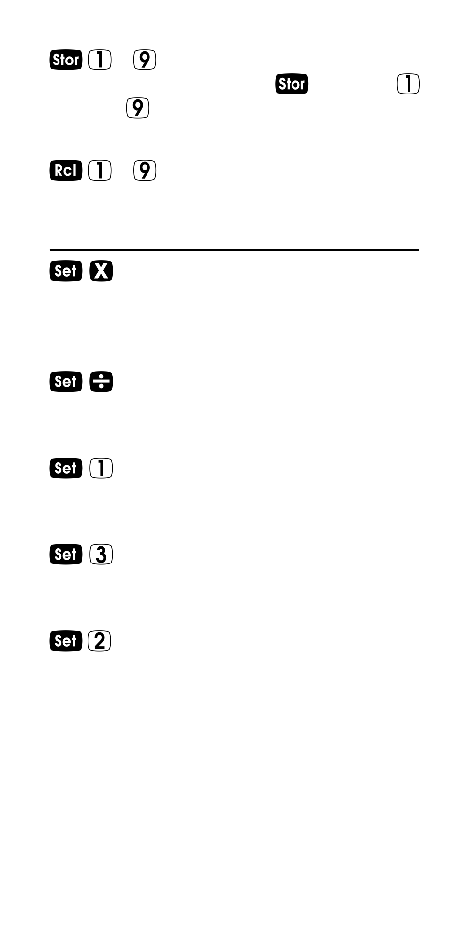 Mode set-up functions | Calculated Industries 5065 User Manual | Page 8 / 71
