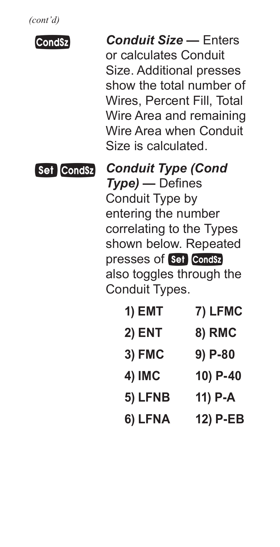 Calculated Industries 5070-A Pocket Reference Guide User Manual | Page 13 / 45