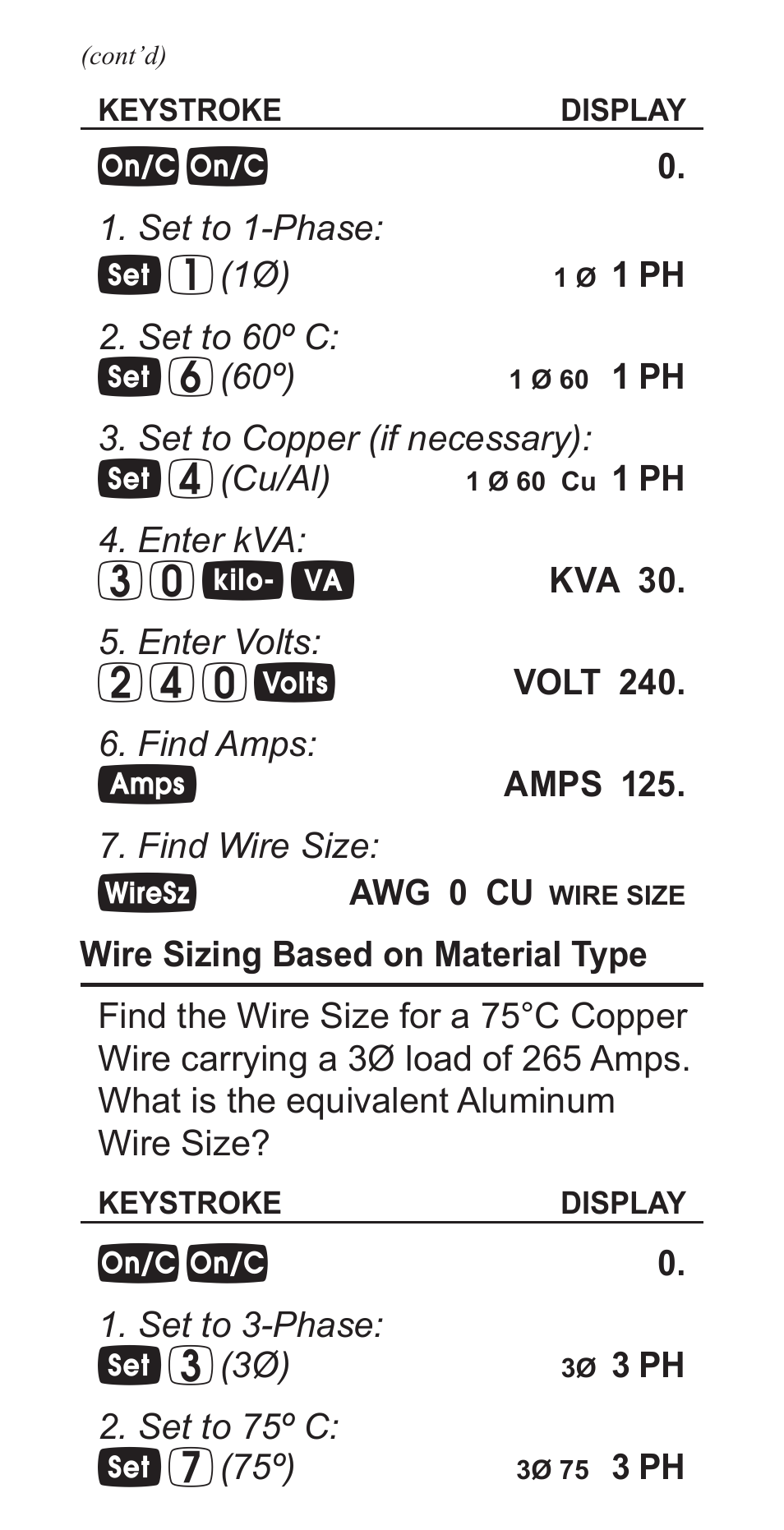 Calculated Industries 5070-A Pocket Reference Guide User Manual | Page 23 / 45