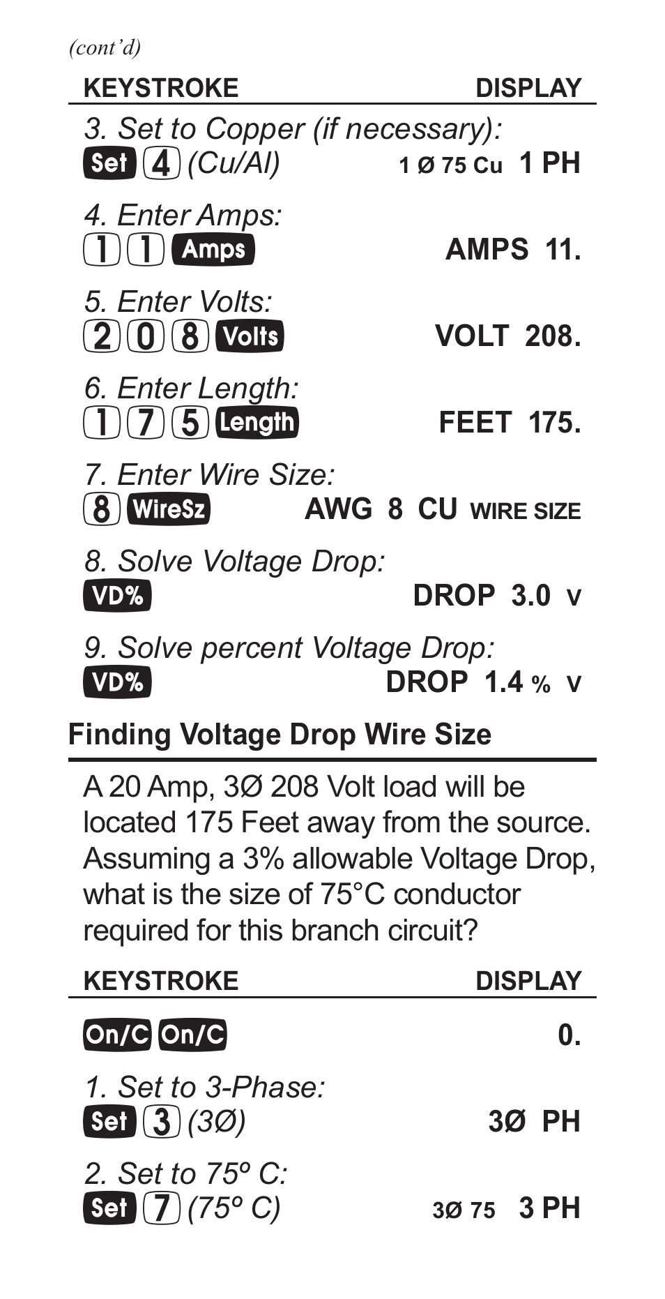 Calculated Industries 5070-A Pocket Reference Guide User Manual | Page 27 / 45