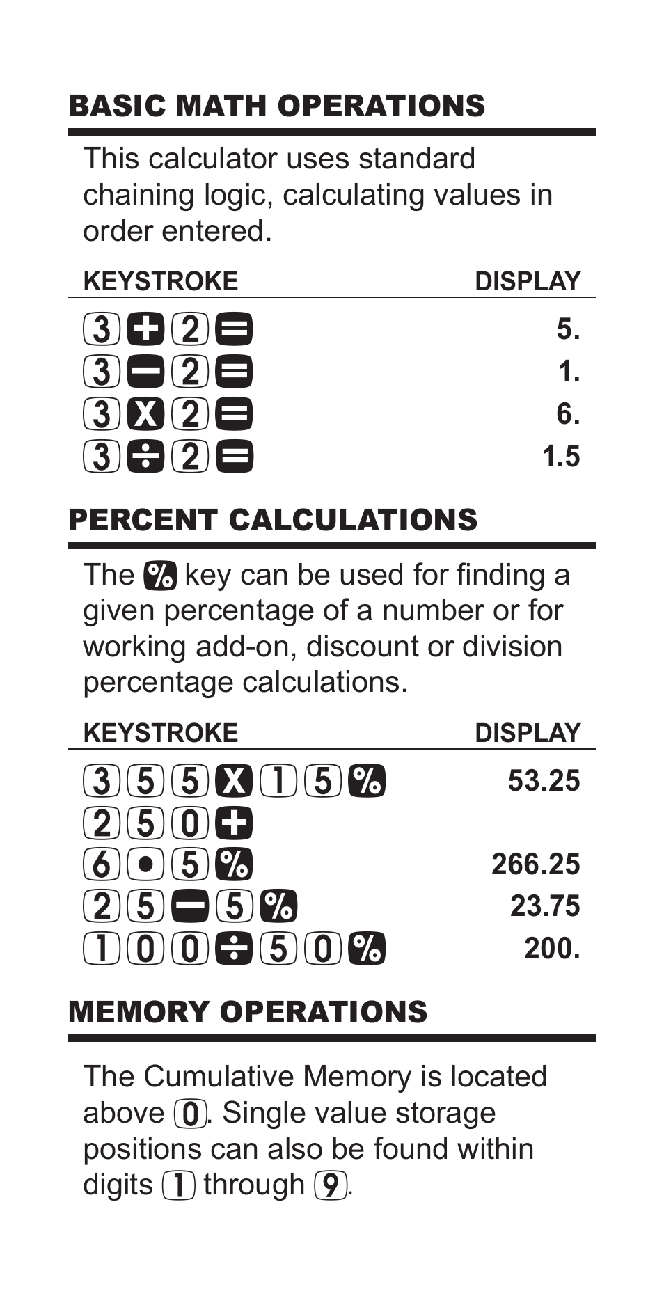 Calculated Industries 5070-B Pocket Reference Guide User Manual | Page 15 / 46