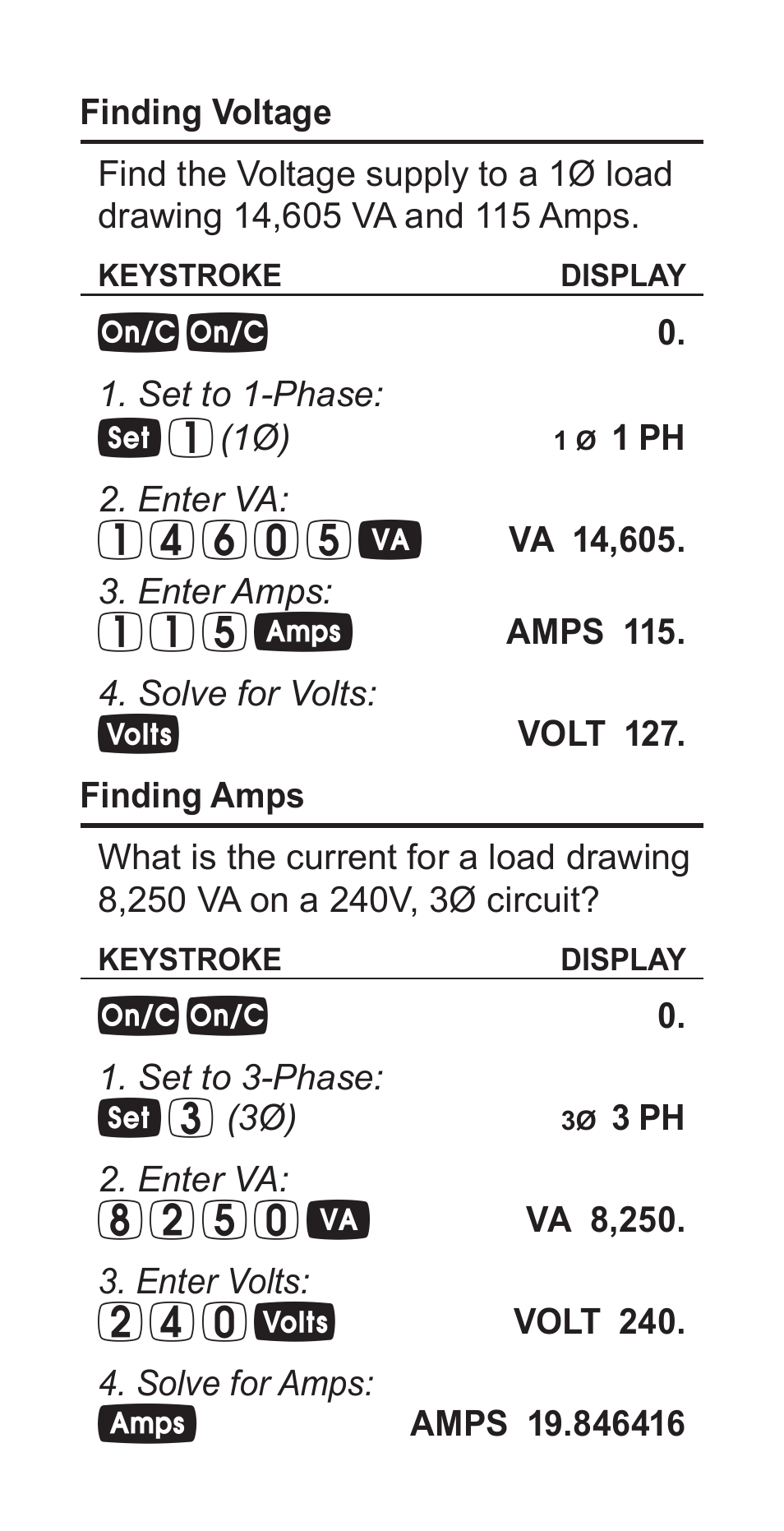 Calculated Industries 5070-B Pocket Reference Guide User Manual | Page 17 / 46