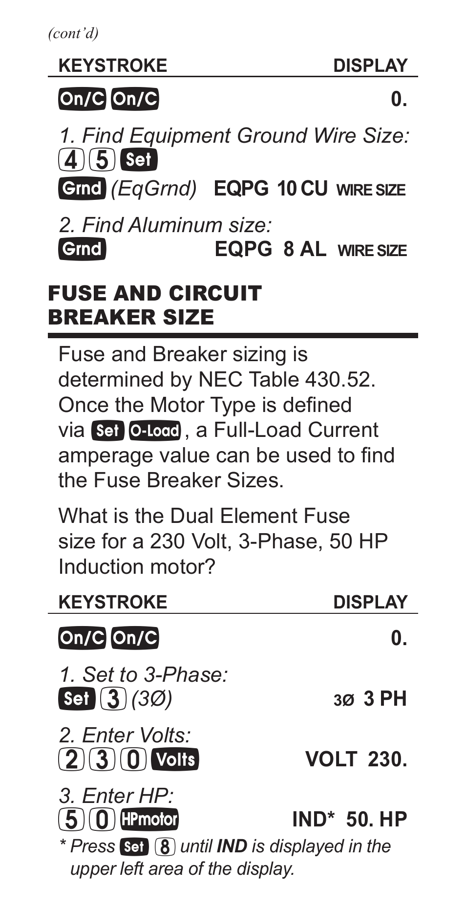 Calculated Industries 5070-B Pocket Reference Guide User Manual | Page 31 / 46