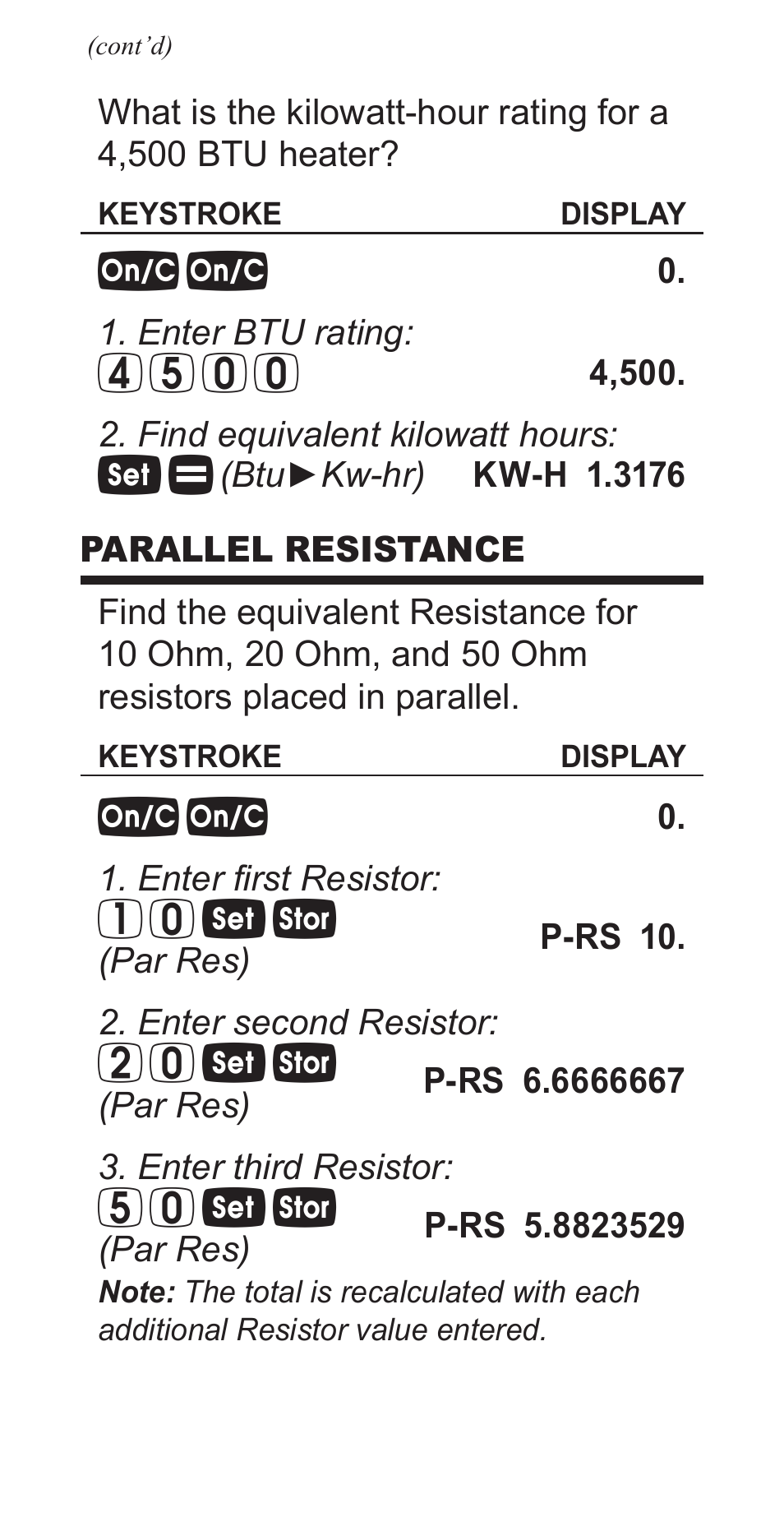 Calculated Industries 5070-B Pocket Reference Guide User Manual | Page 37 / 46