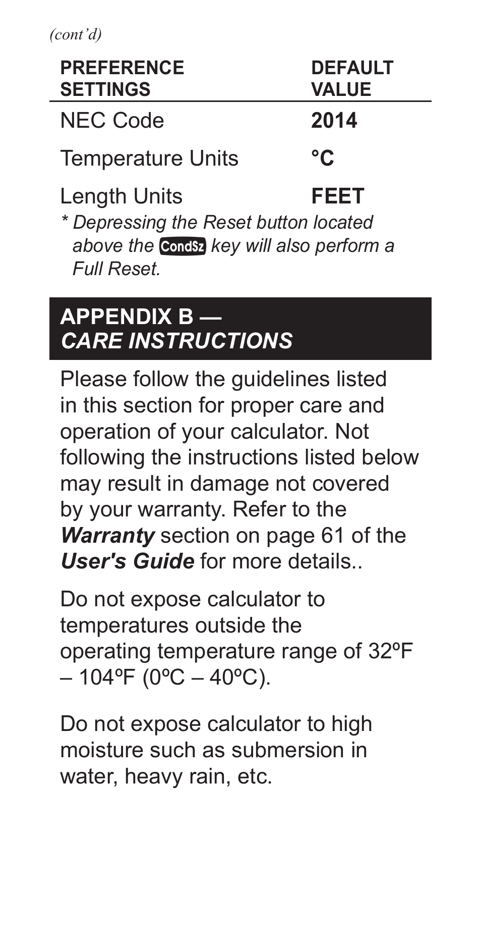 Calculated Industries 5070-B Pocket Reference Guide User Manual | Page 39 / 46