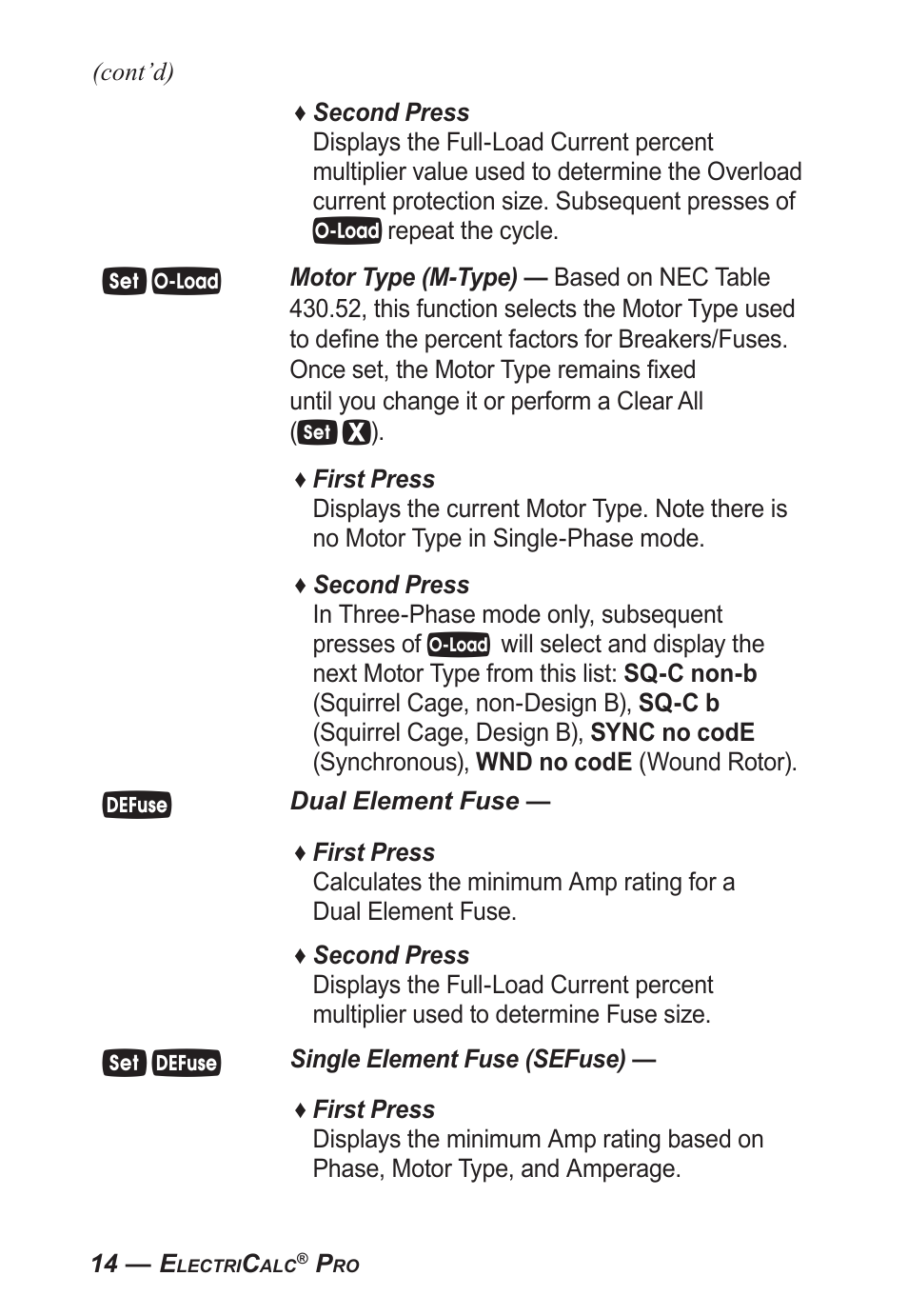 Calculated Industries 5070-A User Guide User Manual | Page 15 / 66