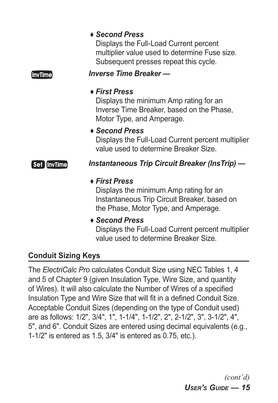 Calculated Industries 5070-A User Guide User Manual | Page 16 / 66