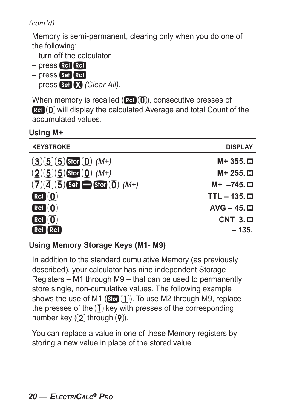 Calculated Industries 5070-A User Guide User Manual | Page 21 / 66