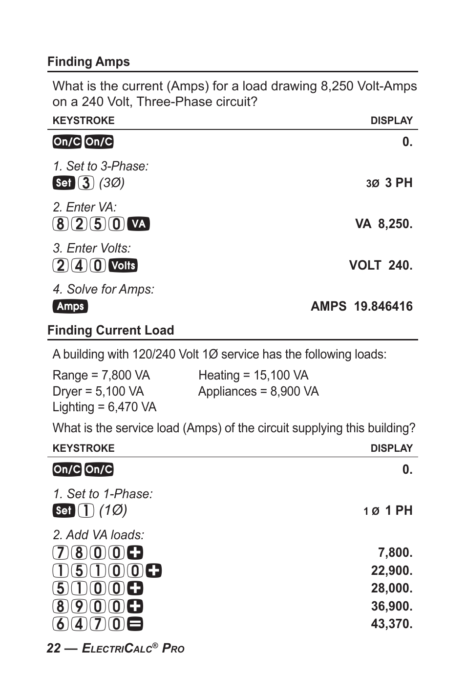 Calculated Industries 5070-A User Guide User Manual | Page 23 / 66