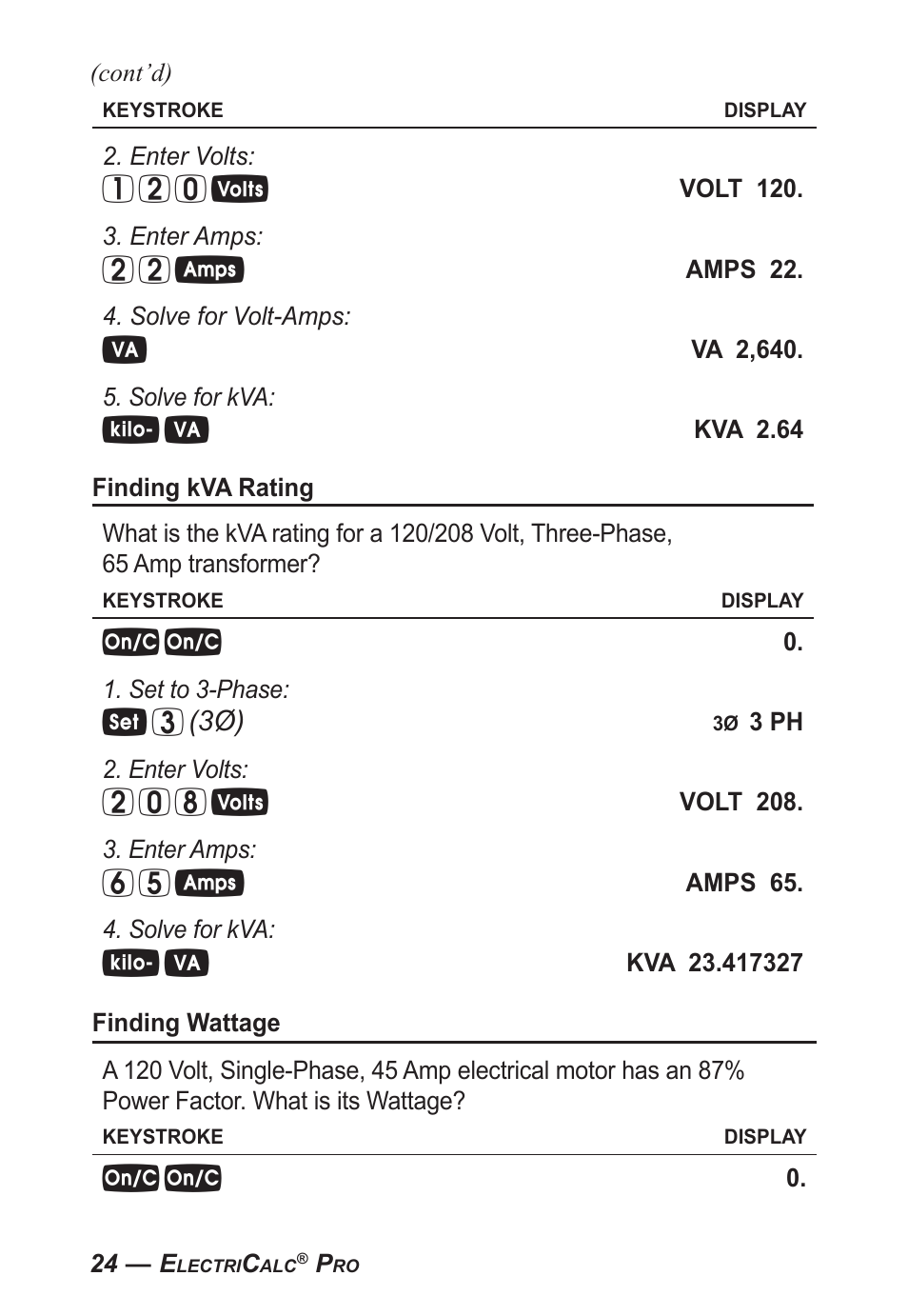 Calculated Industries 5070-A User Guide User Manual | Page 25 / 66