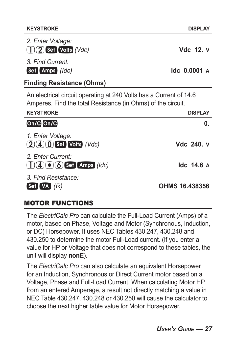 Calculated Industries 5070-A User Guide User Manual | Page 28 / 66