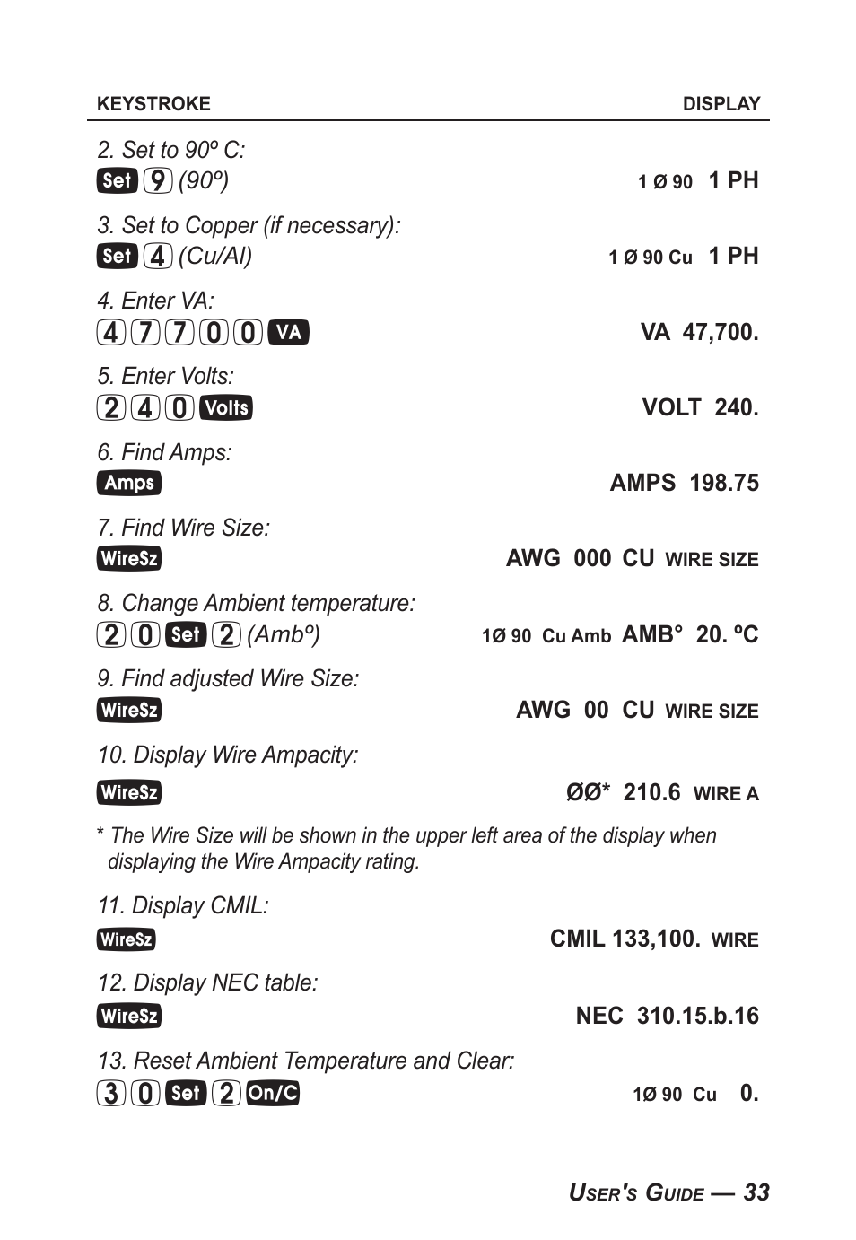 Calculated Industries 5070-A User Guide User Manual | Page 34 / 66