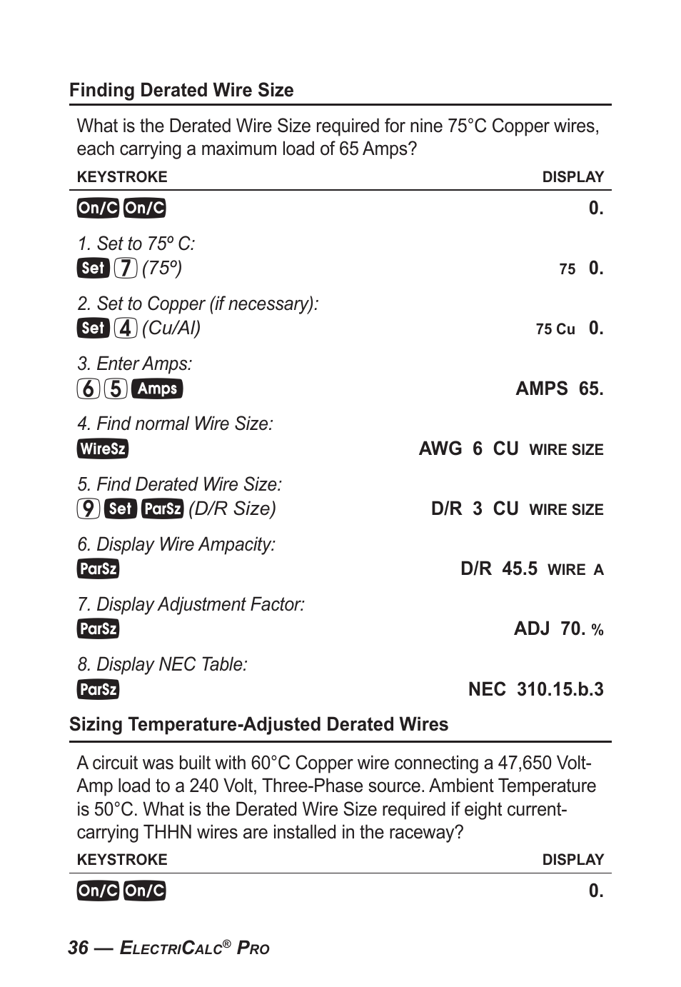 Calculated Industries 5070-A User Guide User Manual | Page 37 / 66