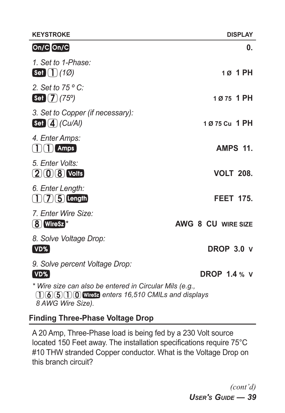 Calculated Industries 5070-A User Guide User Manual | Page 40 / 66