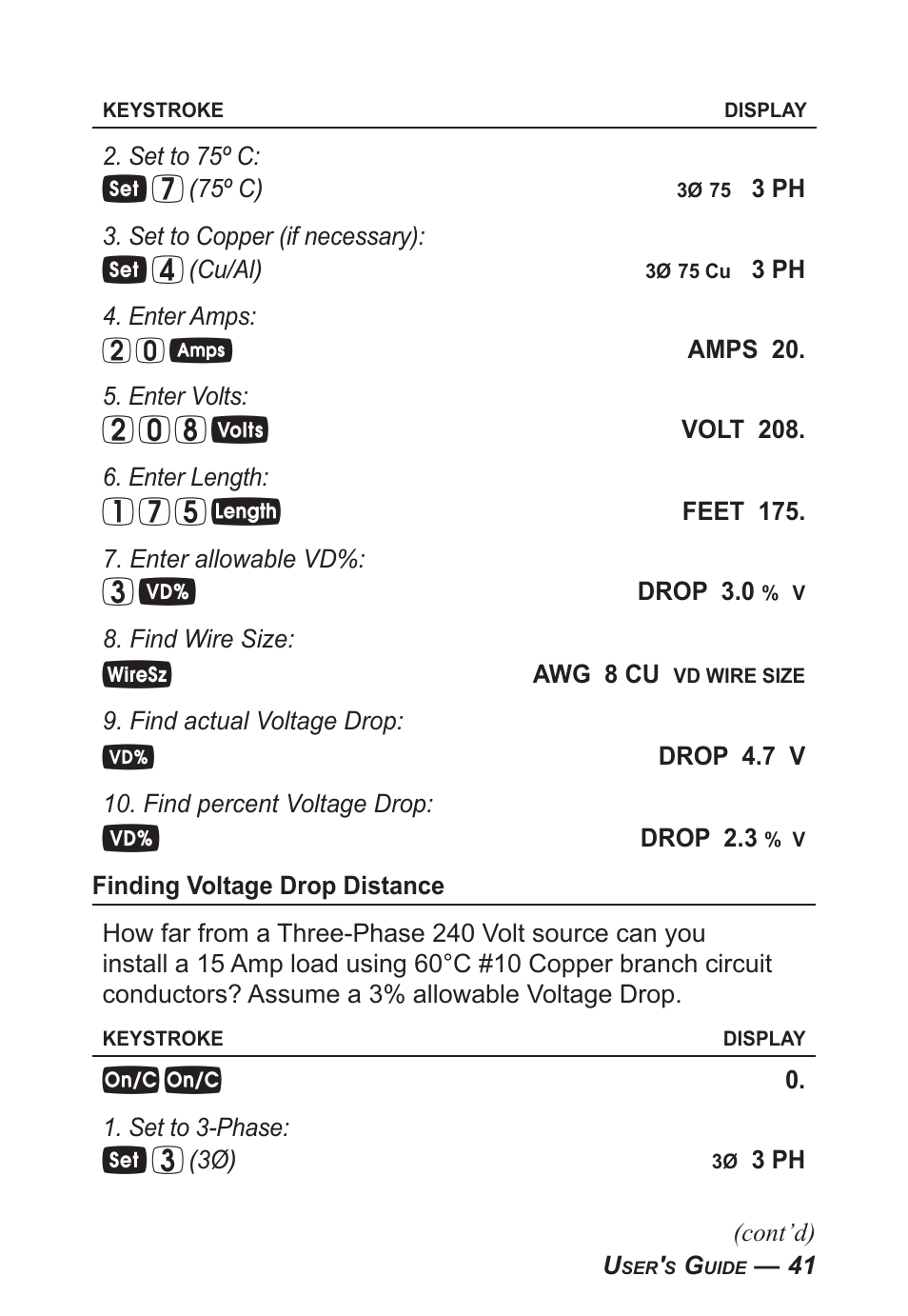 Calculated Industries 5070-A User Guide User Manual | Page 42 / 66