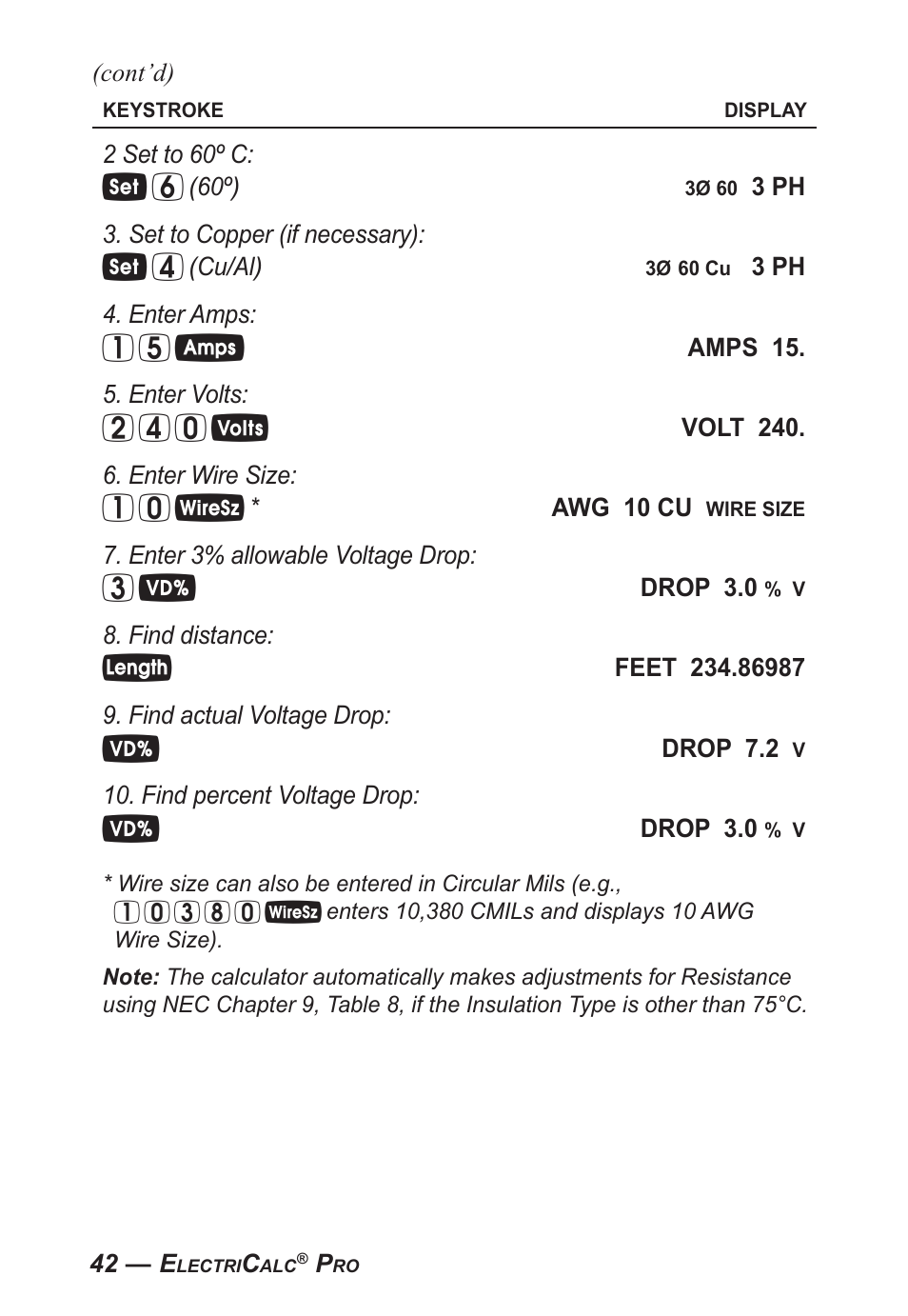Calculated Industries 5070-A User Guide User Manual | Page 43 / 66