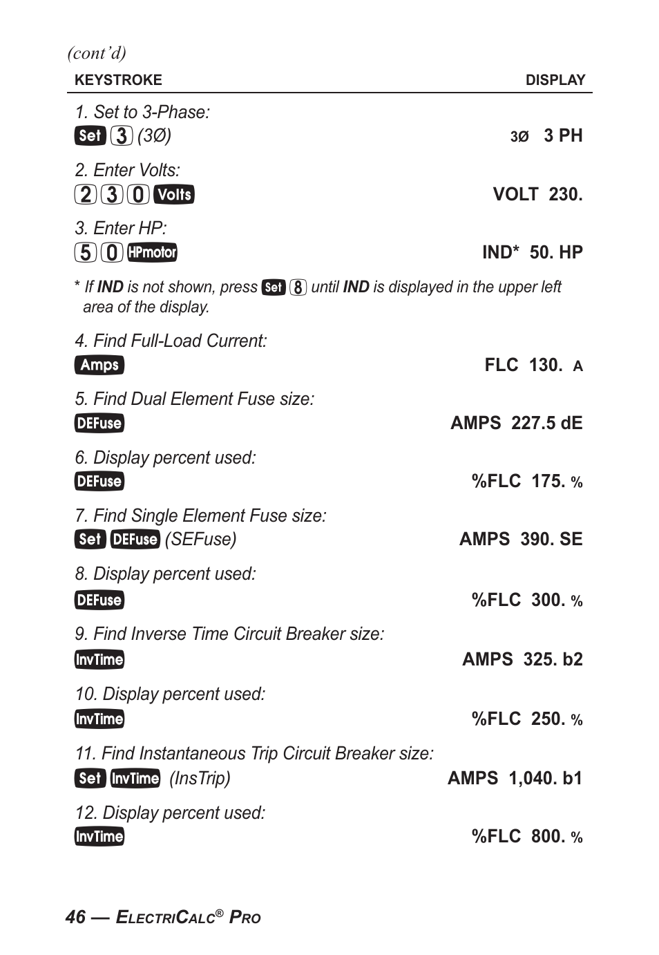 Calculated Industries 5070-A User Guide User Manual | Page 47 / 66