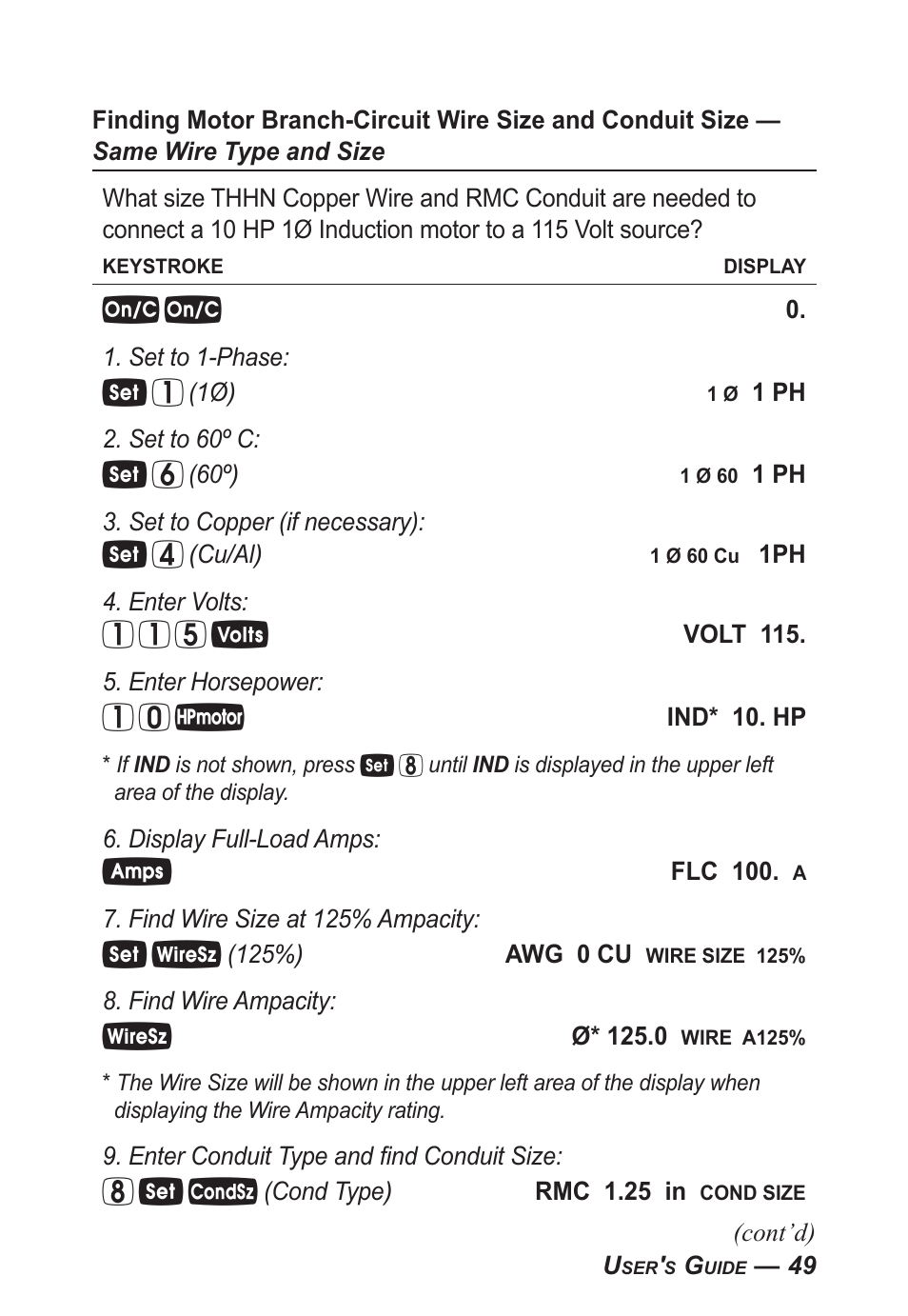 Calculated Industries 5070-A User Guide User Manual | Page 50 / 66