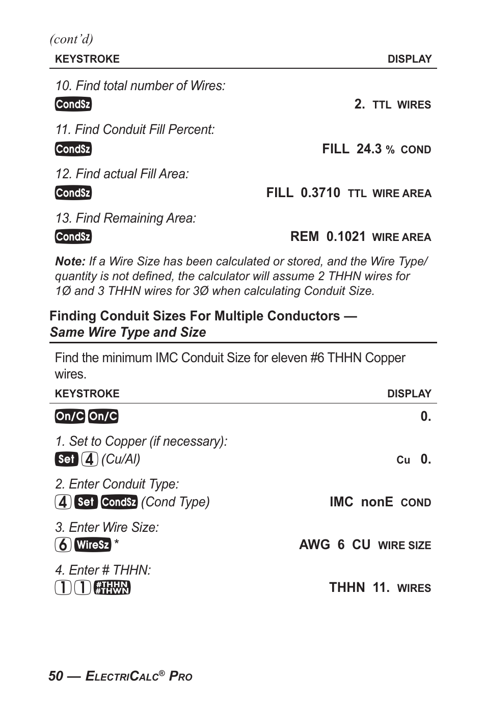 Calculated Industries 5070-A User Guide User Manual | Page 51 / 66