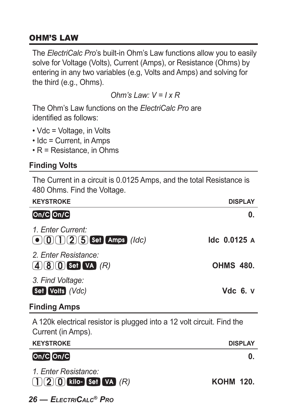 Calculated Industries 5070-B User Guide User Manual | Page 27 / 66
