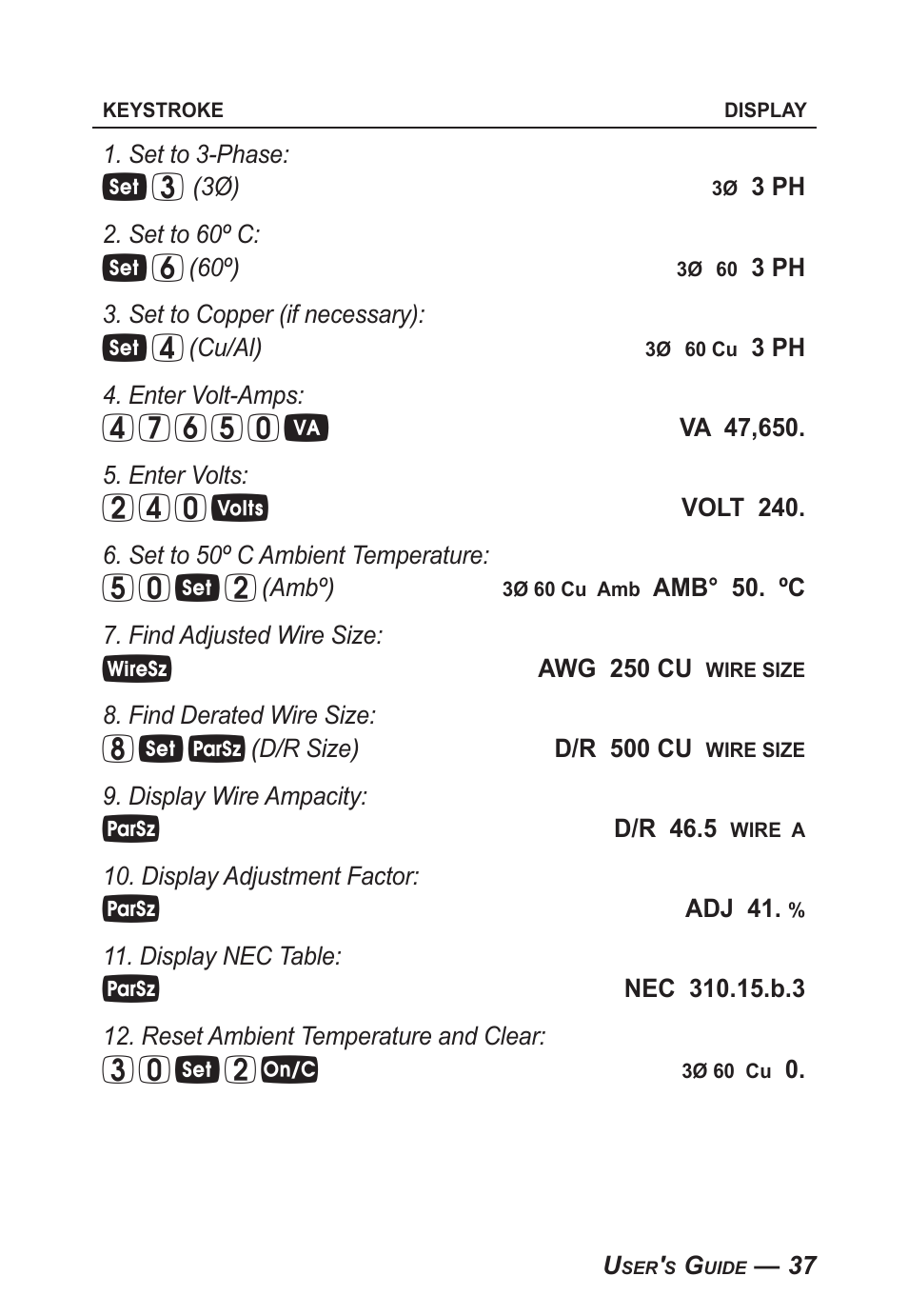 Calculated Industries 5070-B User Guide User Manual | Page 38 / 66