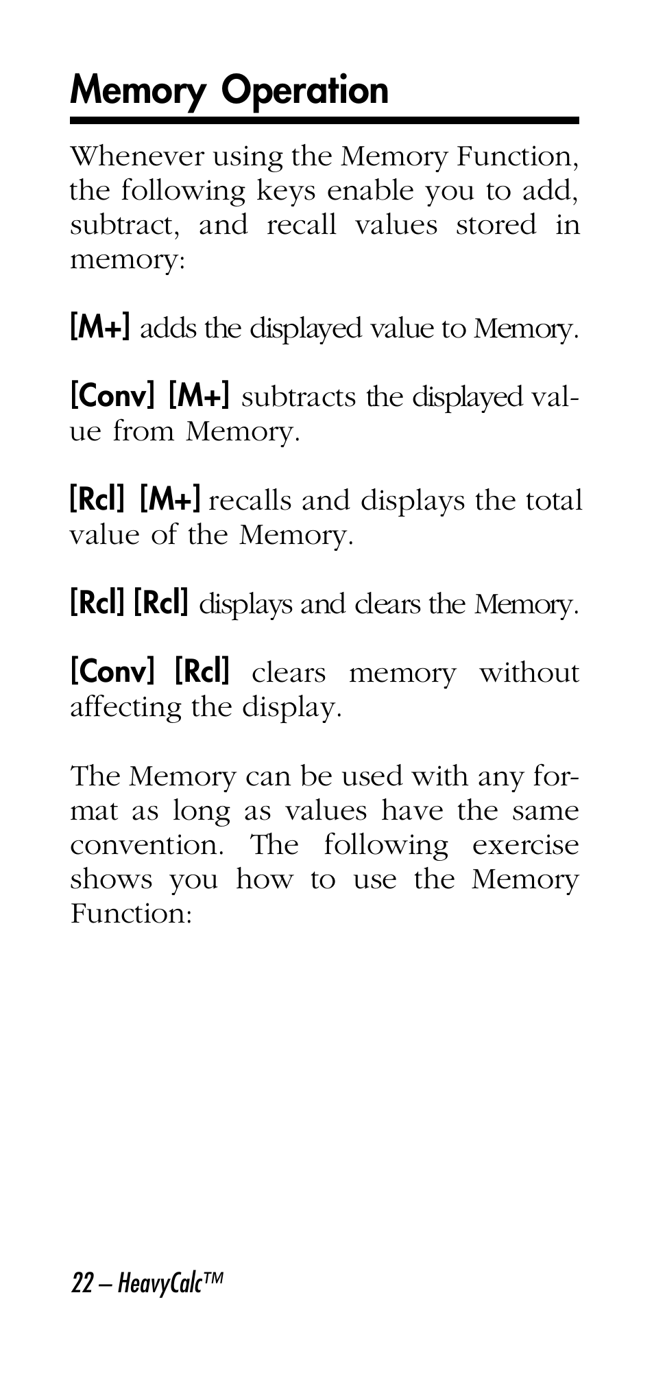 Calculated Industries 4315 User Manual | Page 22 / 56