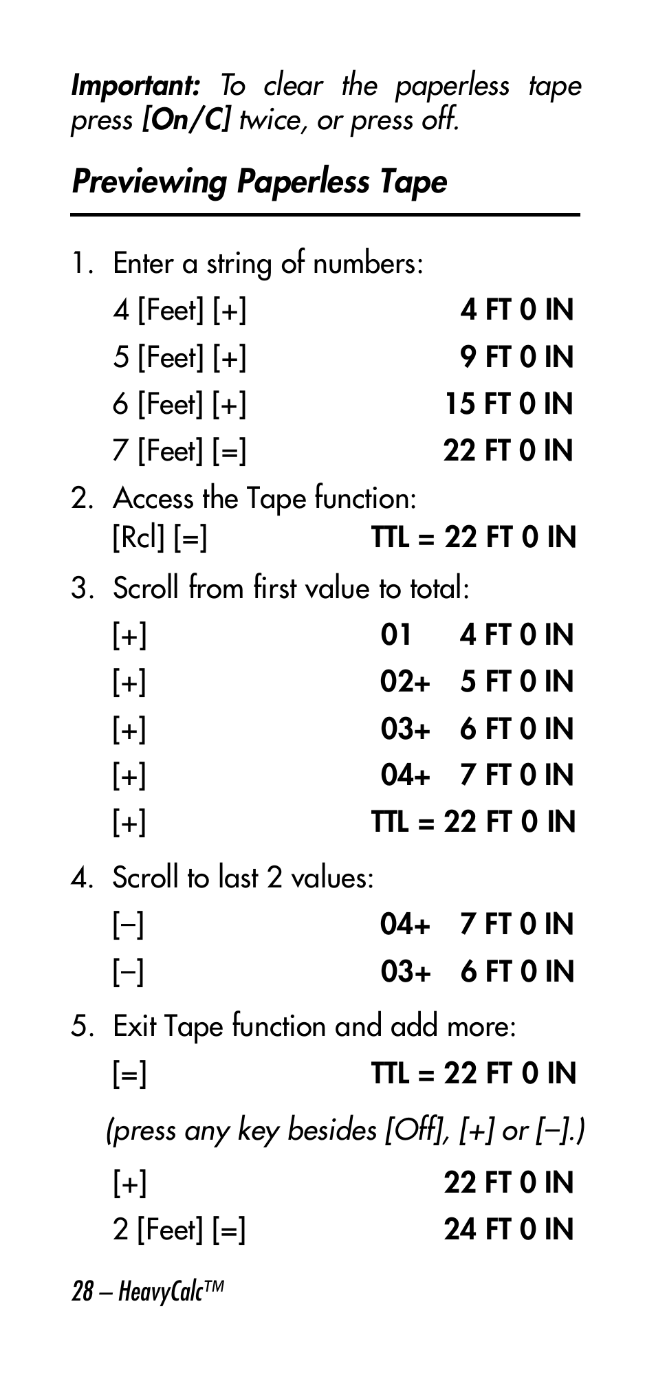 Calculated Industries 4315 User Manual | Page 28 / 56