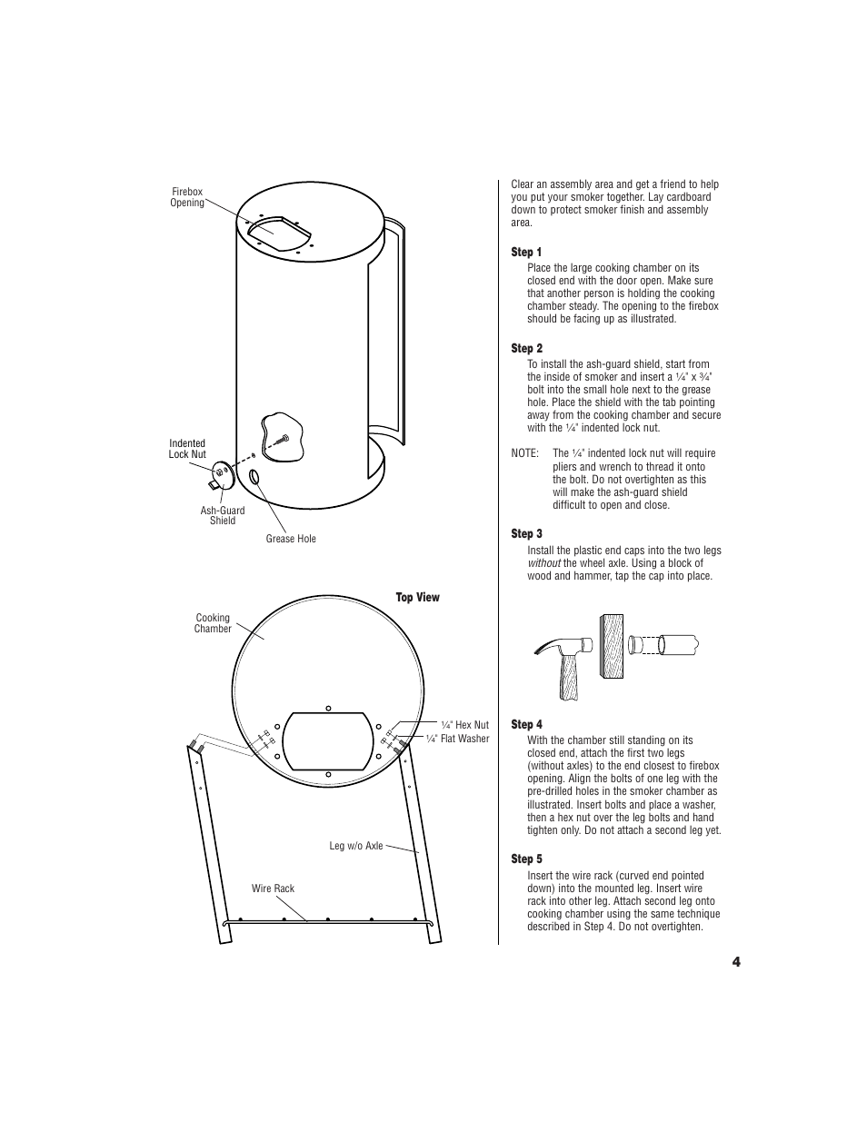 Brinkmann SMOKE 'N PIT User Manual | Page 5 / 20