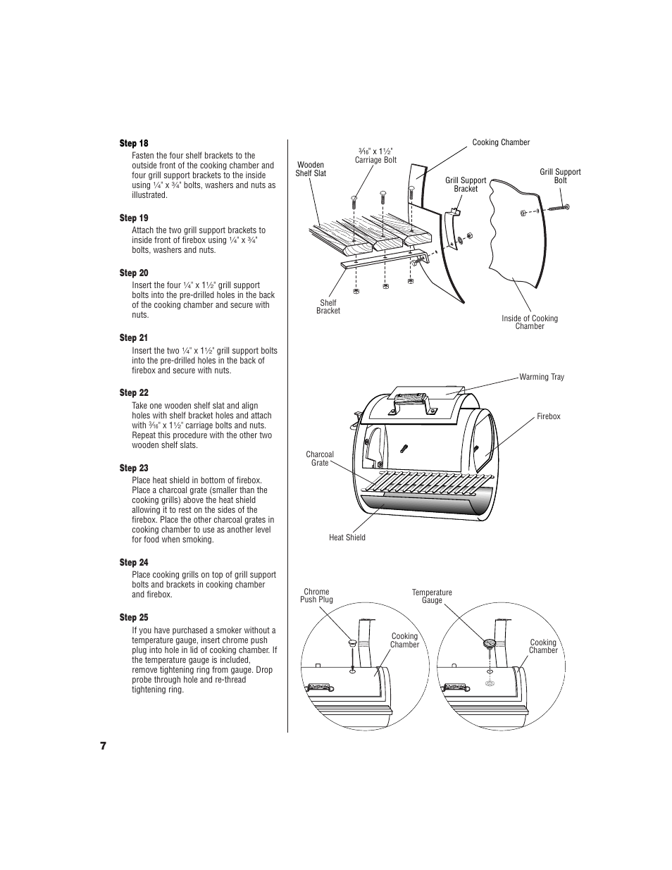 Brinkmann SMOKE 'N PIT User Manual | Page 8 / 20