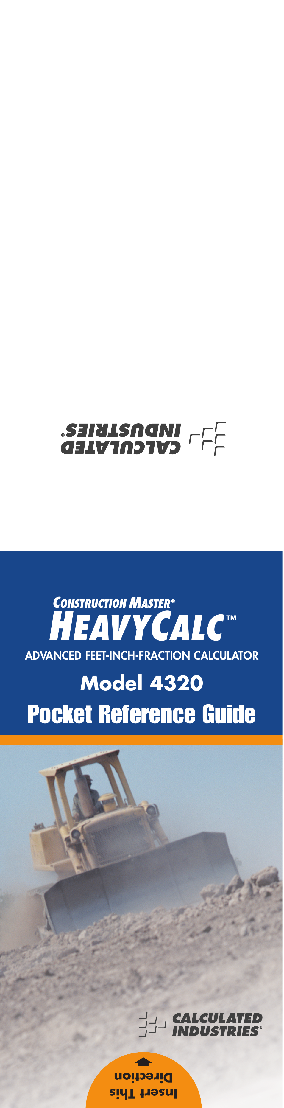 Calculated Industries 4320 User Manual | 51 pages