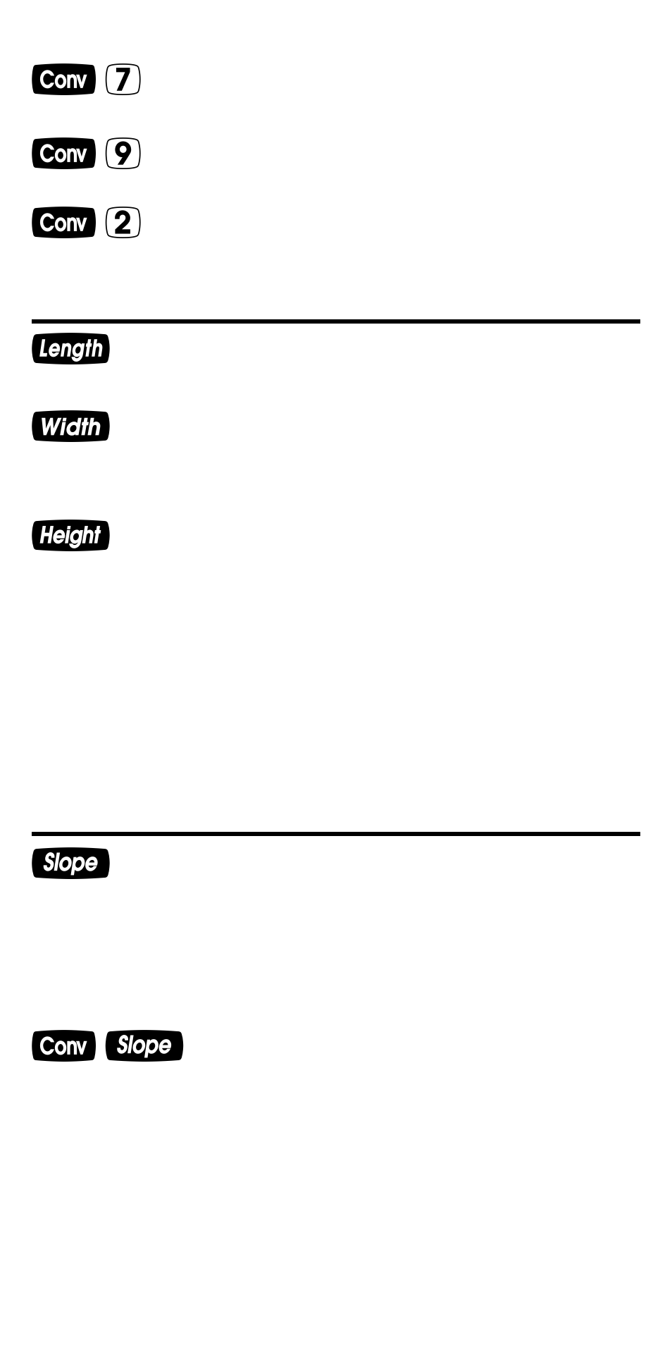 Calculated Industries 4325 User Manual | Page 7 / 53