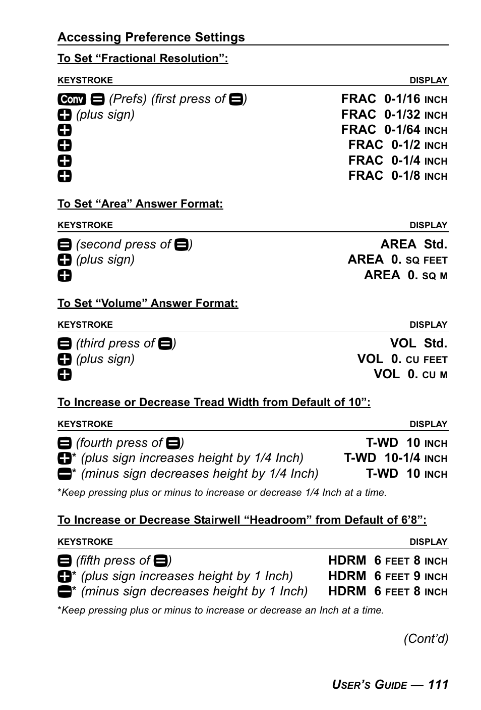 Calculated Industries 4090 User Manual | Page 112 / 123