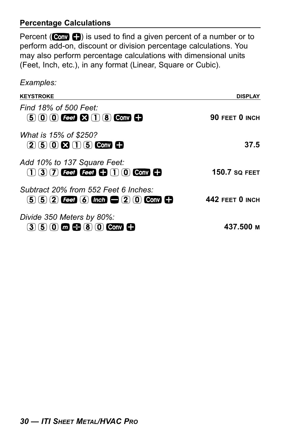 Calculated Industries 4090 User Manual | Page 31 / 123