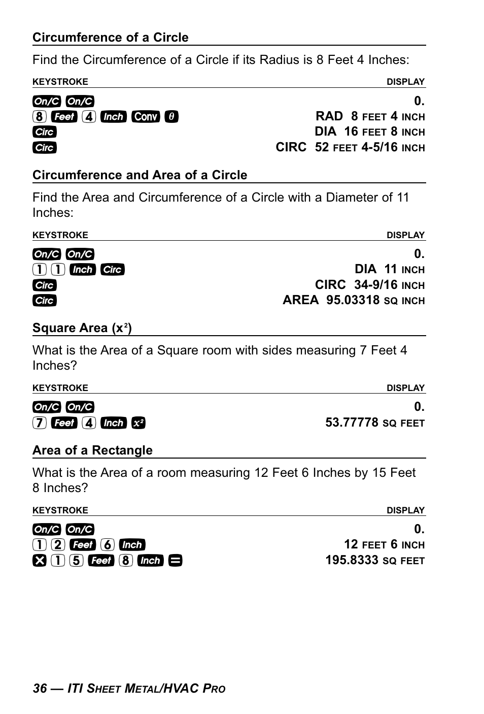 Calculated Industries 4090 User Manual | Page 37 / 123