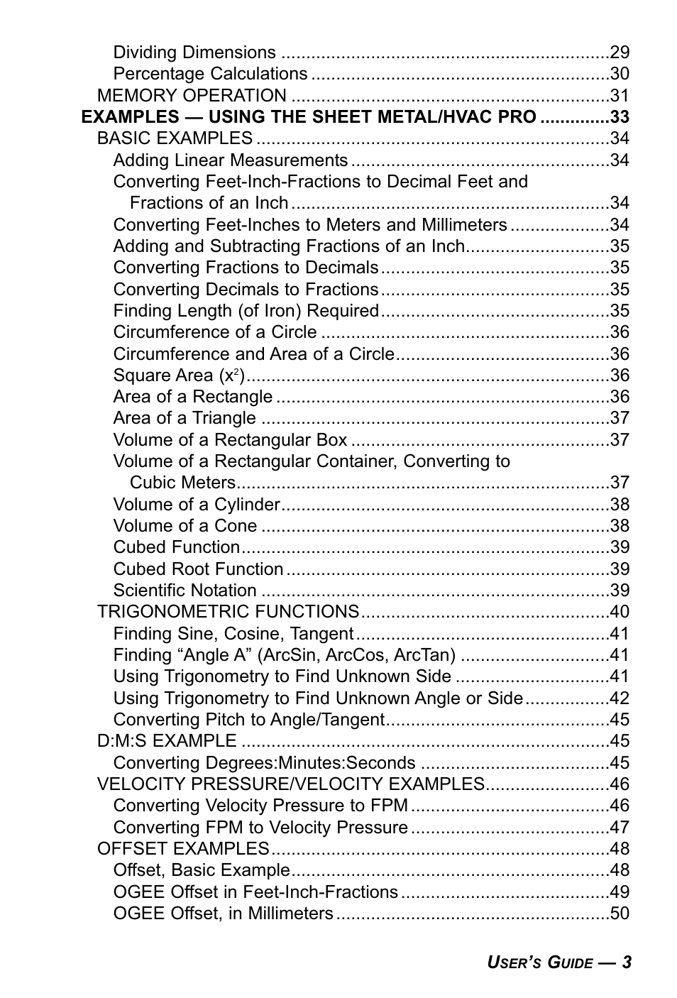Calculated Industries 4090 User Manual | Page 4 / 123