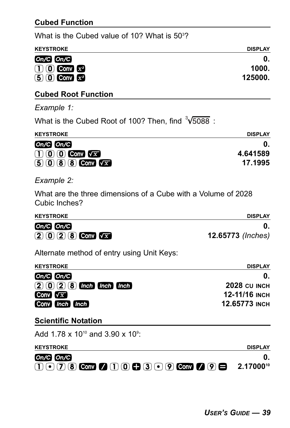 Calculated Industries 4090 User Manual | Page 40 / 123