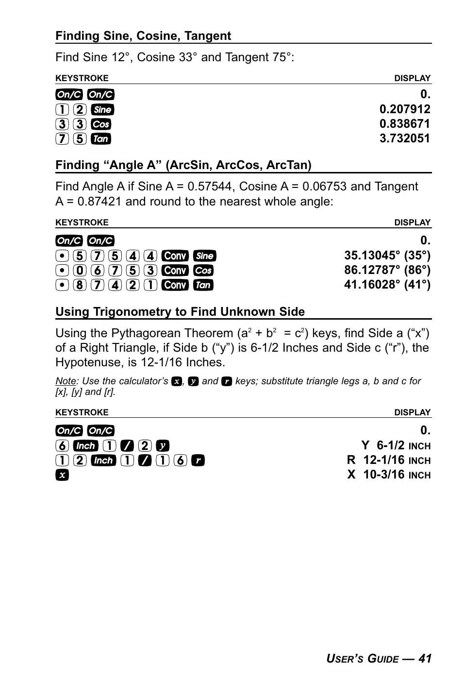 Calculated Industries 4090 User Manual | Page 42 / 123