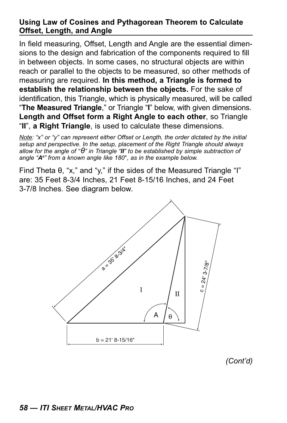 58 — iti s, Hvac p | Calculated Industries 4090 User Manual | Page 59 / 123