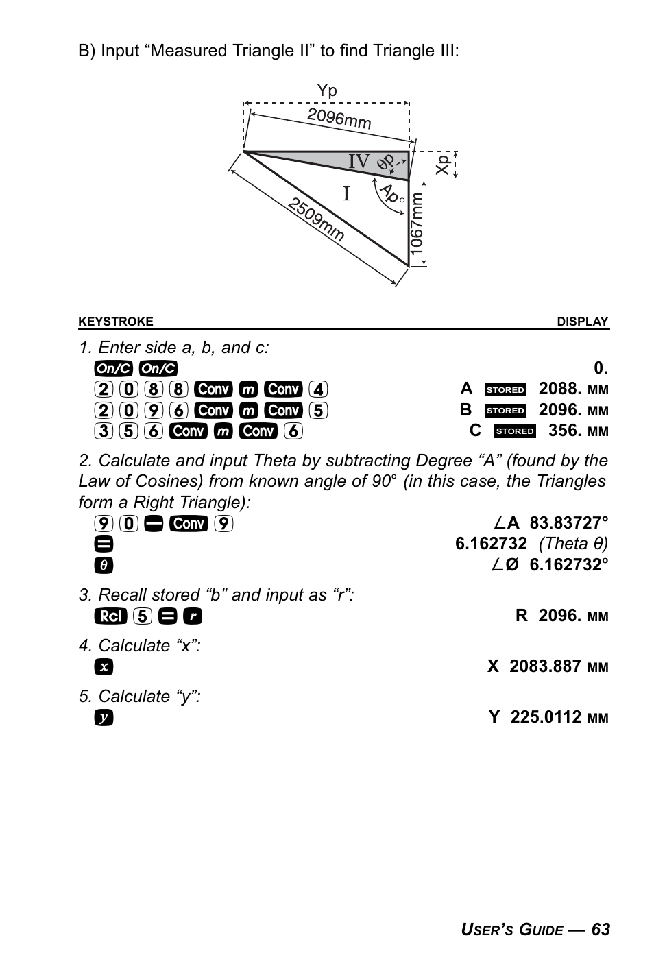 Calculated Industries 4090 User Manual | Page 64 / 123