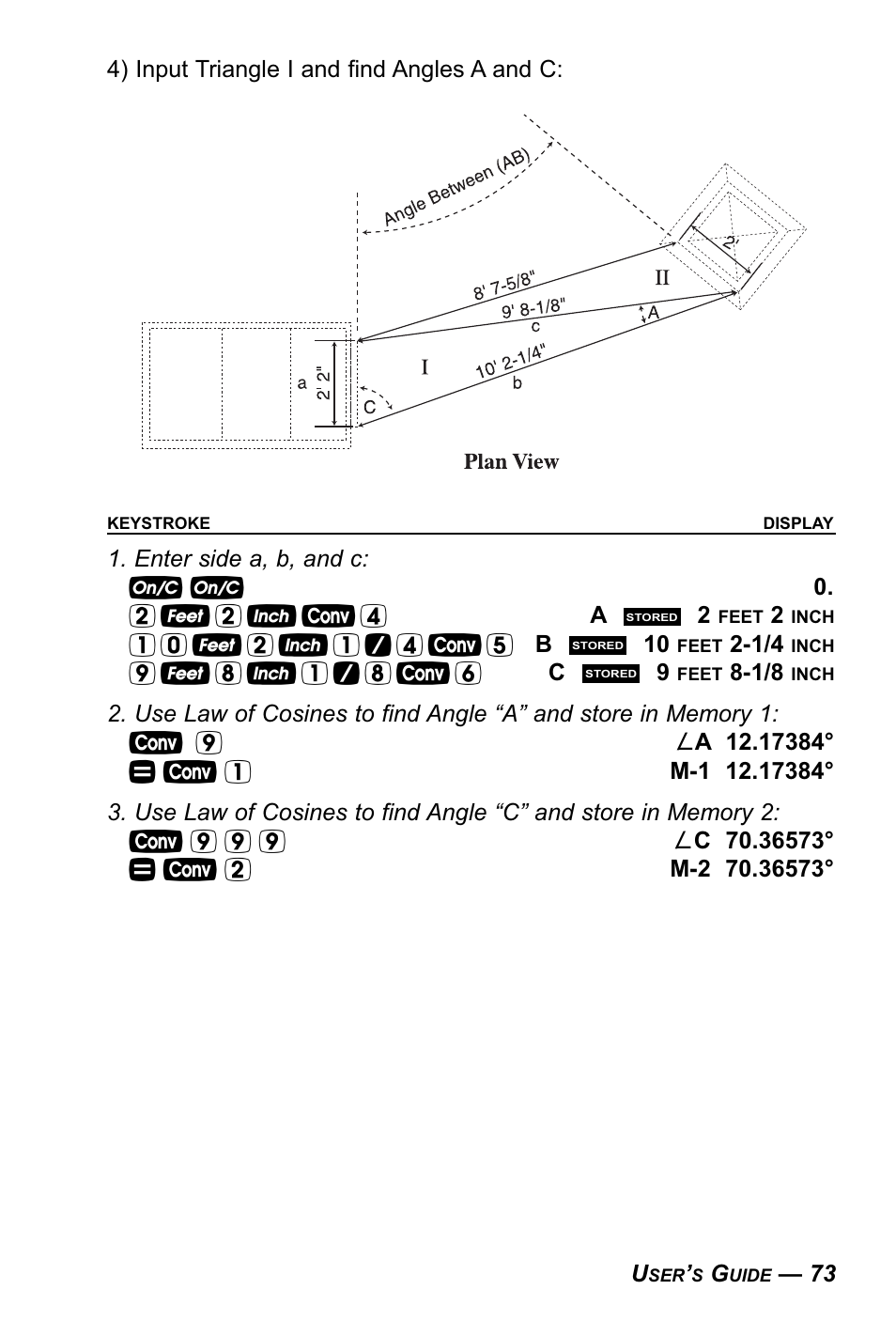 Calculated Industries 4090 User Manual | Page 74 / 123